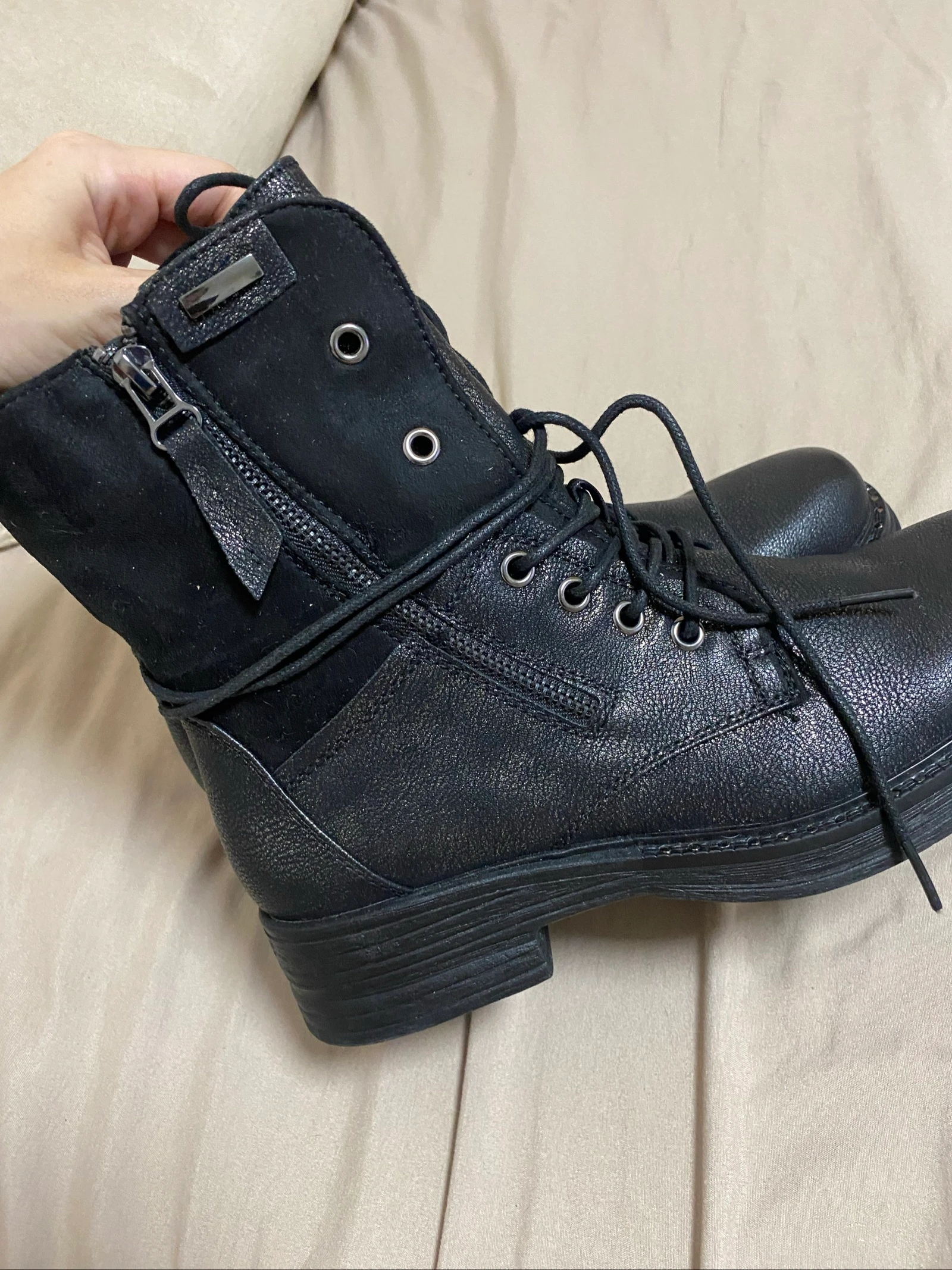 Bottines noirs brillants – photo 7